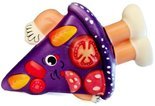 Piankowy gniotek zabawka fioletowa PIZZA