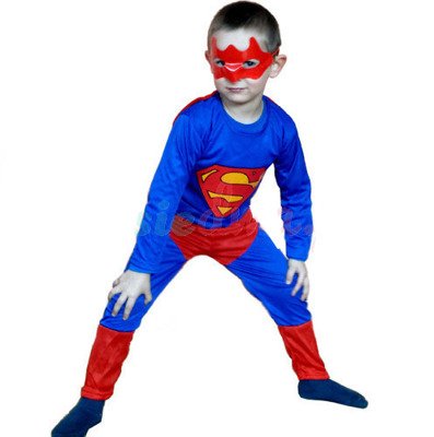 Strój karnawałowy SUPERMAN kostium Roz. L