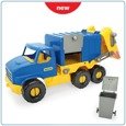 WADER City Truck - niebieska seria - śmieciarka