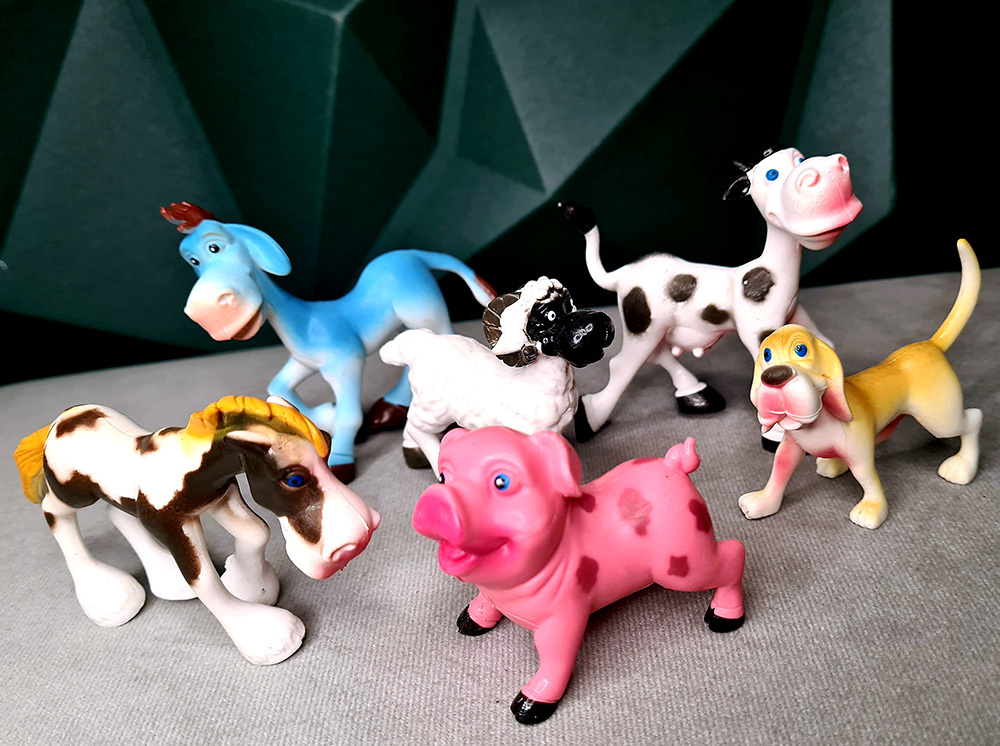 Figurki Zwierzątek Wiejskich Zabawki