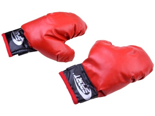 Boks zestaw bokserski rękawice + worek 