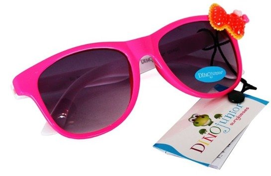 Dziecięce okulary przeciwsłoneczne Kokardka UV