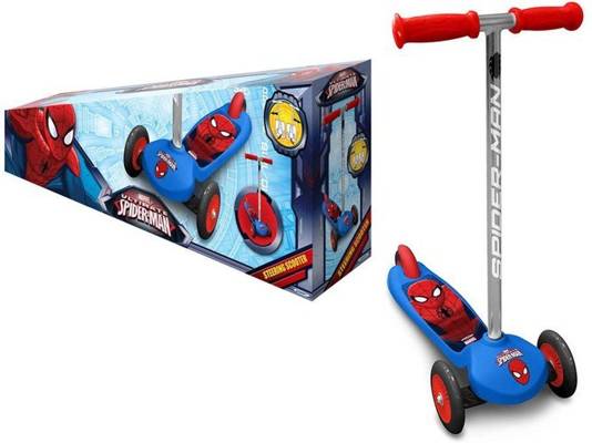 Hulajnoga 3-kołowa Spiderman balansowa 