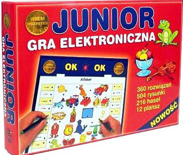 Jawa Gra elektroniczna JUNIOR dla przedszkolaka 