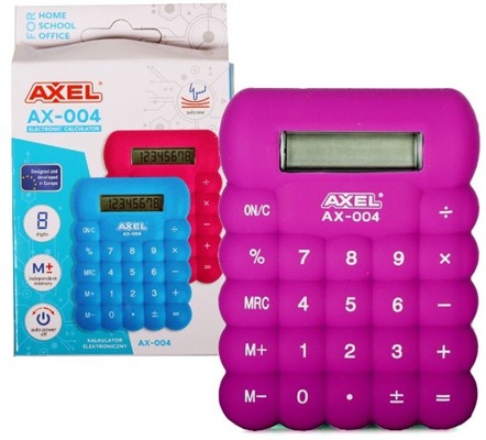 Kalkulator Axel AX-004 różowy