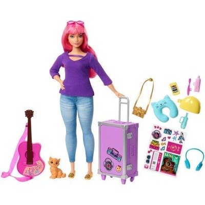 Mattel Barbie Zestaw Daisy w Podróży + akcesoria