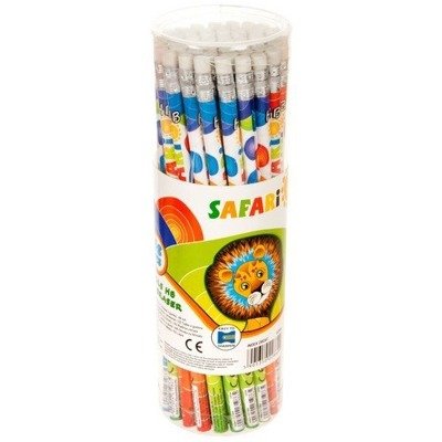 Ołówek z gumką  Safari 1 sztuka