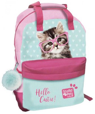 Plecak szkolny ze słodkim kotkiem Studio Pets