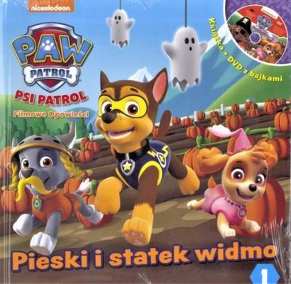 Psi Patrol 1 Pieski i statek widmo + DVD