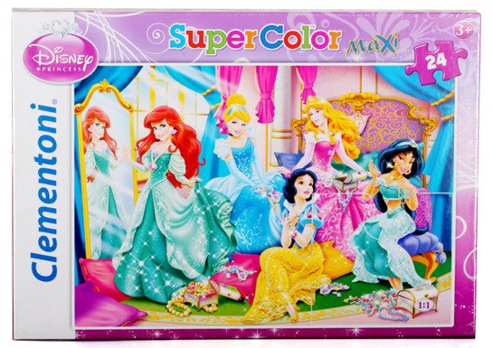 Puzzle 24el maxi Disney Księżniczki Clementoni