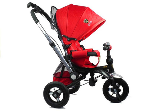 Rower Trójkołowy PRO700 czerwony dla dziecka