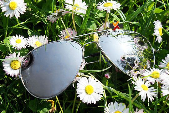 Super Aviator PRIVATO okulary lustra srebrne!