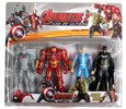 AVENGERS 4 figurki Hulkbuster Ultron +QuickSliver
