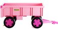 WADER - różowy Wózek Przyczepa dla Dziewczynek 
